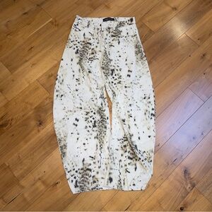 Lioness Animal Print Barrel Pants